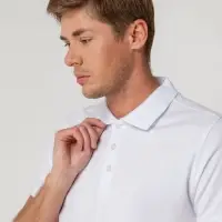 Рубашка поло мужская Virma Stretch, белая, размер S
