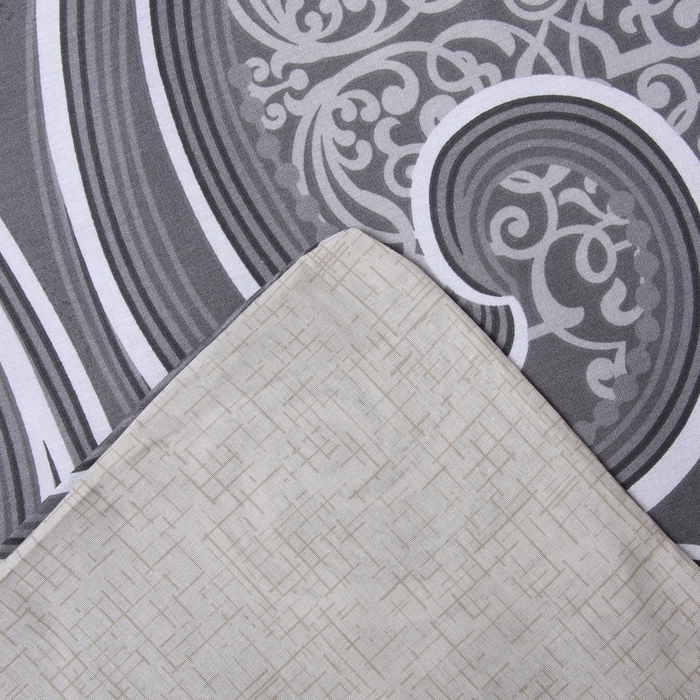 Постельное бельё 1,5сп Павлайн Вензеля 145х215, 150х215, 50х70см 2шт поплин 130г/м, хлопок 100%