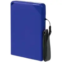 Плоская бутылка для воды Flacon, синяя