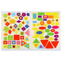 Развивающие наклейки для малышей &laquo;Паровоз&raquo;