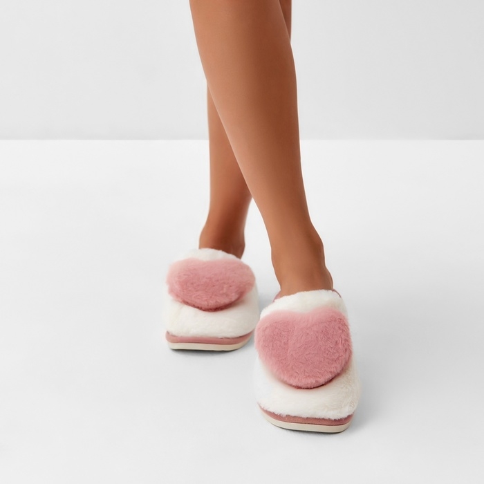 Тапочки женские, размер 38-39, цвет розовый Тапочки женские, размер 38-39, цвет розовый