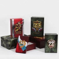 Набор коробок 6 в 1, упаковка подарочная, &laquo;С 23 февраля&raquo;, 20 х 12.5 х 7.5 ‒ 32.5 х 20 х 12.5 см