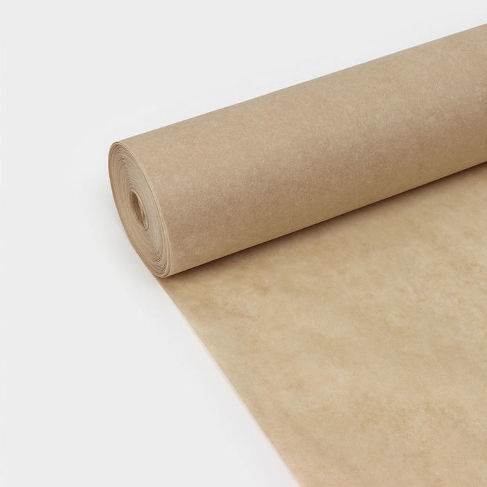 Подпергамент марка &laquo;П&raquo;, пергамент для выпечки Доляна, 38 см х100 м, 45 гр/м2