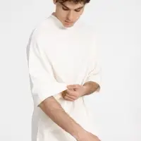 Футболка оверсайз унисекс T9, молочно-белая, размер XL/XXL Футболка оверсайз унисекс T9, молочно-белая, размер XL/XXL