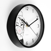 Часы настенные, d-20 см, интерьерные, "Девушка", бесшумные Часы настенные, d-20 см, интерьерные, "Девушка", бесшумные