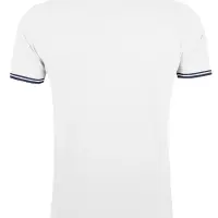 Рубашка поло мужская Pasadena Men 200 с контрастной отделкой белая с синим, размер XL Рубашка поло мужская Pasadena Men 200 с контрастной отделкой белая с синим, размер XL