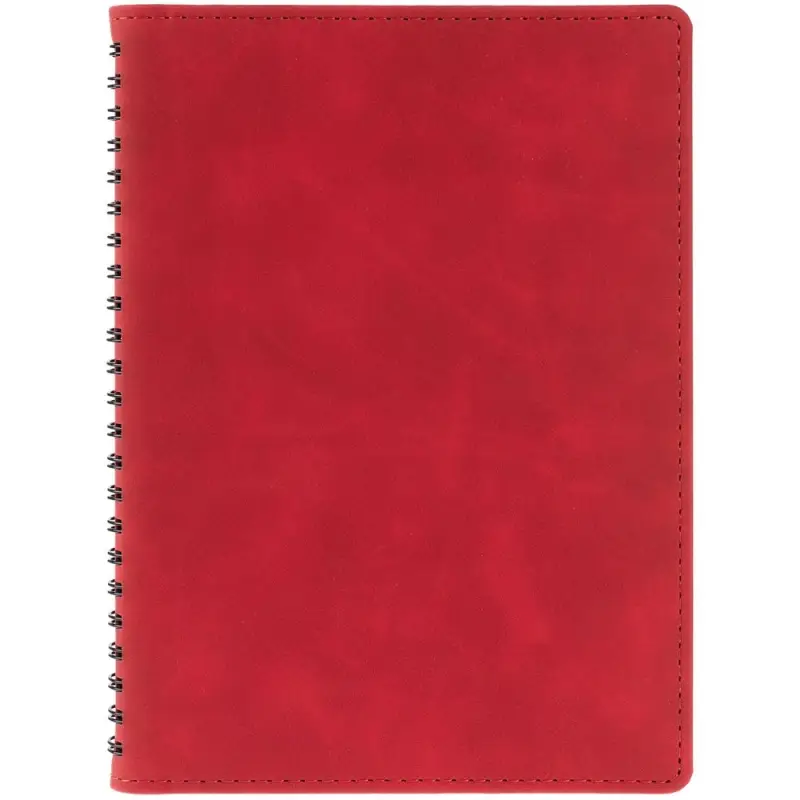 Ежедневник Spring Urban на заказ, недатированный, красный
