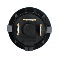 Выключатель кнопочный с подсветкой, с фиксацией, красный Выключатель кнопочный с подсветкой, с фиксацией, красный