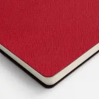 Ежедневник Lungo, недатированный, красный