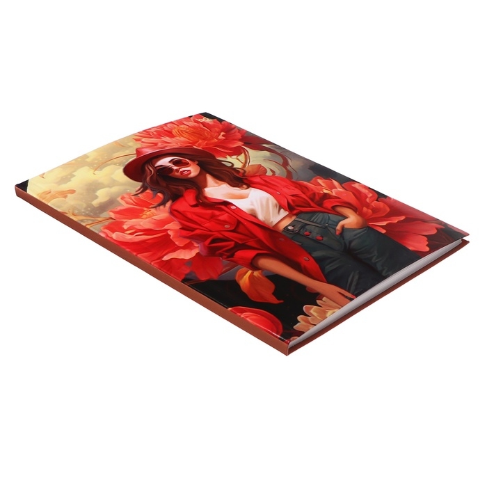 Бизнес-блокнот А5 64 листа в клетку, New look, обложка картон, глянцевая ламинация, выборочный лак, блок 60г/м2, МИКС Бизнес-блокнот А5 64 листа в клетку, New look, обложка картон, глянцевая ламинация, выборочный лак, блок 60г/м2, МИКС