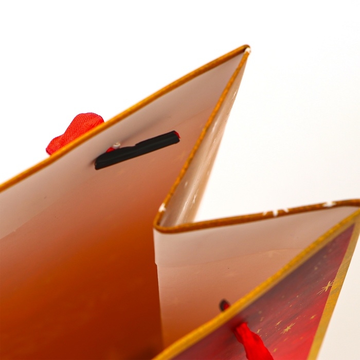 Новый год. Пакет подарочный новогодний под бутылку «Верь в чудеса», 13 x 36 x 10 см. Новый год. Пакет подарочный новогодний под бутылку «Верь в чудеса», 13 x 36 x 10 см.