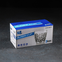 Набор стаканов стеклянных для виски &laquo;Рокс&raquo;, 2 предмета: 350 мл, 9,6&times;9 см