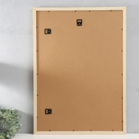 Фоторамка МДФ "Ellis" 50х70 см, с паспарту, натуральный (пластиковый экран)