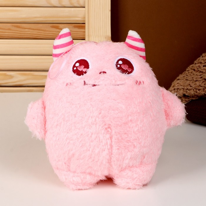 Мягкая игрушка &laquo;Монстрик&raquo;, 20 см, цвет розовый