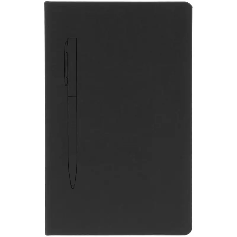 Ежедневник Magnet Shall, недатированный, черный
