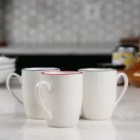 Кружка Simmy, белая с черным