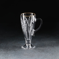 Кружка «Лаванда», стеклянная, 250 мл Кружка «Лаванда», стеклянная, 250 мл