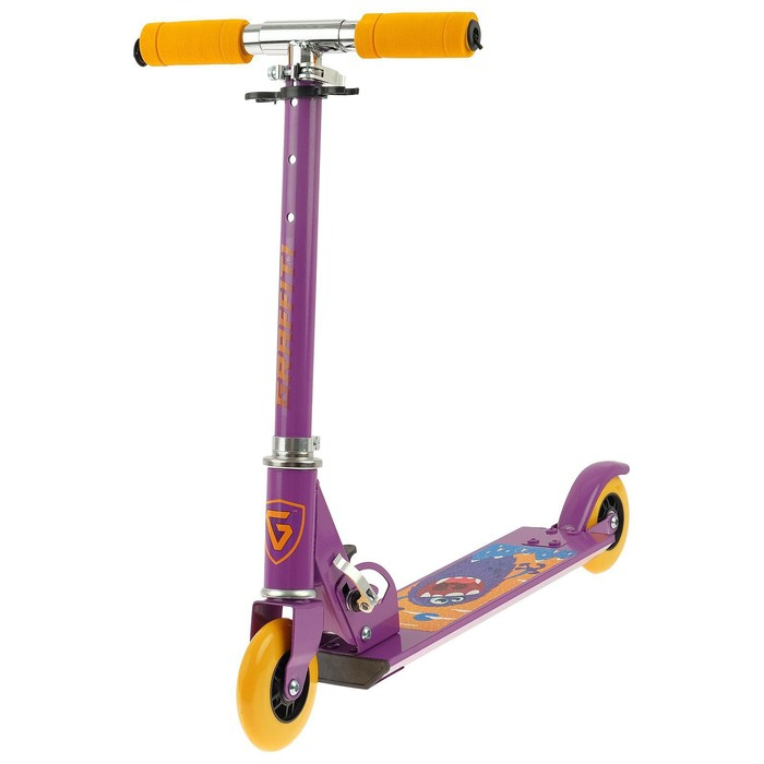 Самокат-снегокат 2 в 1 GRAFFITI «Монстрики» Самокат-снегокат 2 в 1 GRAFFITI «Монстрики»