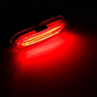 Фонарь велосипедный задний аккумуляторный, водонепроницаемый, 6 режимов Фонарь велосипедный задний аккумуляторный, водонепроницаемый, 6 режимов