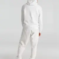 Толстовка с капюшоном унисекс King, белая, размер XS