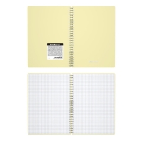 Тетрадь А5, 80 листов в клетку на гребне ErichKrause "Pastel", пластиковая обложка, блок офсет, белизна 100%, МИКС Тетрадь А5, 80 листов в клетку на гребне ErichKrause "Pastel", пластиковая обложка, блок офсет, белизна 100%, МИКС