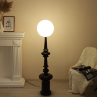 Торшер "Алфил" LED 10Вт 4000К черный 30х30х138см