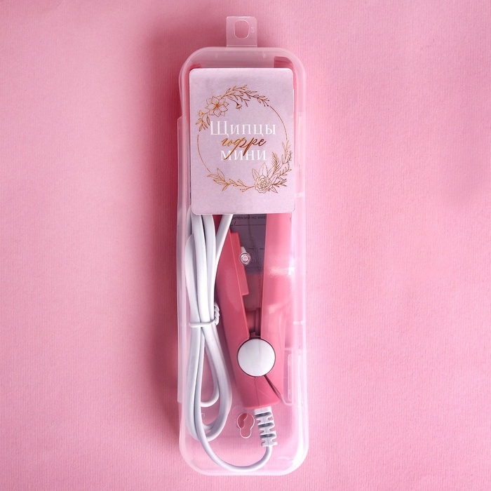 Плойка гофре мини &laquo;Цветы&raquo;, LW-23, 17 х 2 см.