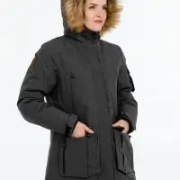 Куртка парка женская Explorer серый меланж, размер XS