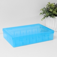 Органайзер для ниток, 24 ячейки, 28&times;19,5&times;6 см, цвет МИКС