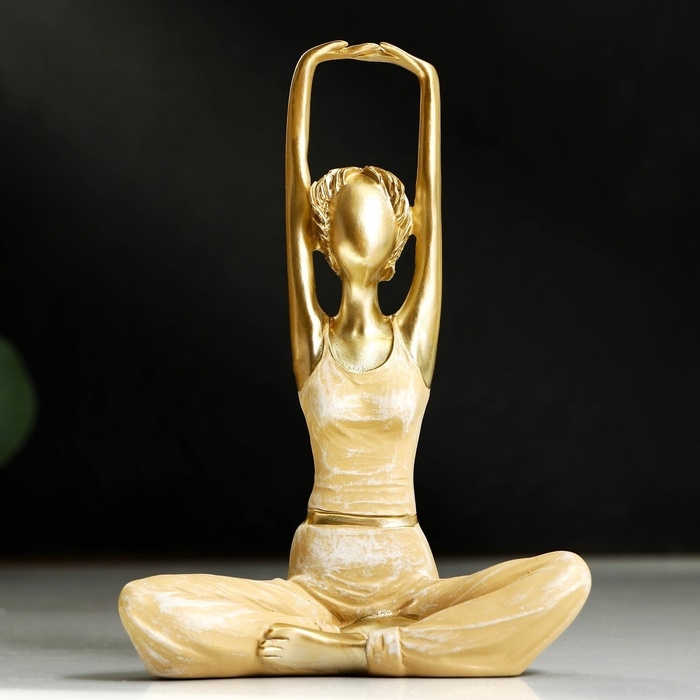 Статуэтка полистоун &laquo;Йогиня&raquo; 12 х 6 х 15 см