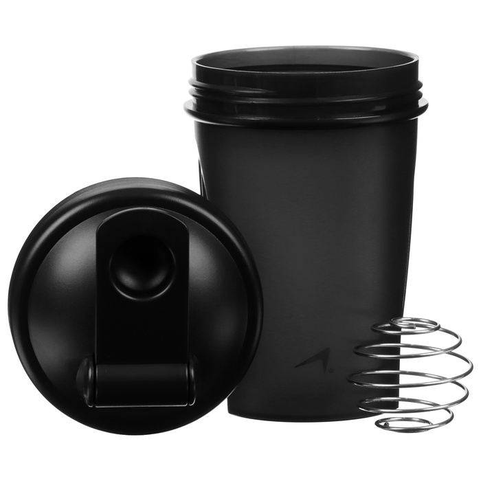 Шейкер для спортивного питания Onlytop, 400 мл, цвет черный