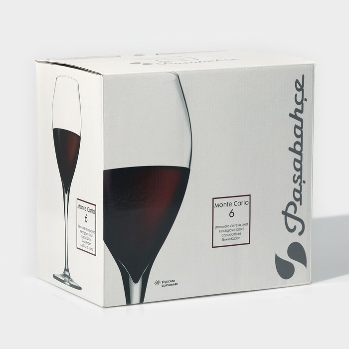 Набор стеклянных фужеров Monte Carlo, 325 мл, 6 шт