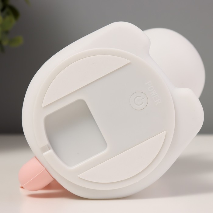 Ночник-мякиш Ночник-мякиш "Единорог" LED USB АКБ белый 9,5х13х14,5 см