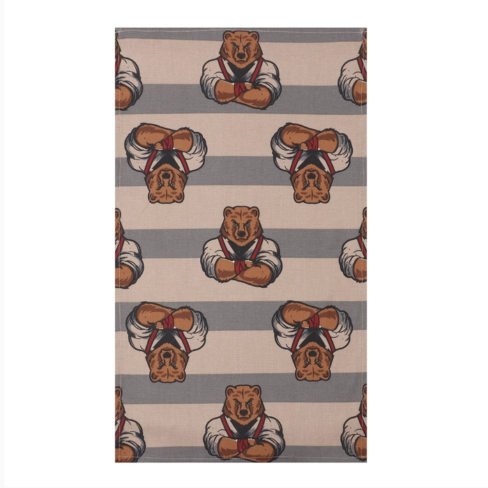 Полотенце кухонные Доляна Полотенце кухонные Доляна "Защитник" 35х60 см, рогожка, 100% хл, 160г/м2