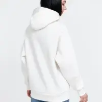 Худи оверсайз унисекс Go Easy, молочно-белое, размер L Худи оверсайз унисекс Go Easy, молочно-белое, размер L