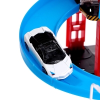 Автотрек «Дино-трек», с запуском, звуковые эффекты, с 10 машинами Автотрек «Дино-трек», с запуском, звуковые эффекты, с 10 машинами