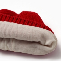 Шапка Крошка Я, р. 46-48см, 1-3 года, красный