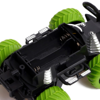 Джип радиоуправляемый «Граффити», работает от батареек, цвет зелёный Джип радиоуправляемый «Граффити», работает от батареек, цвет зелёный