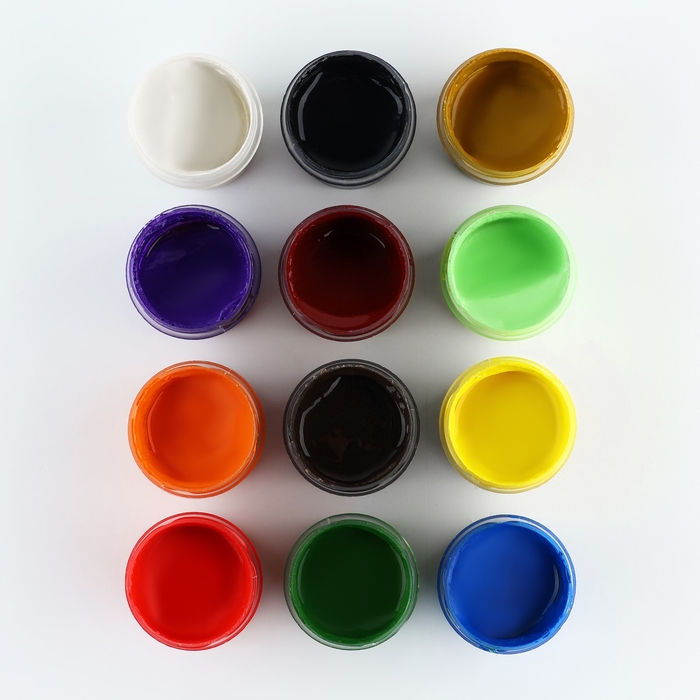 Гуашь 12 цветов по 20 мл &laquo;1 сентября: Буки Бяки&raquo;