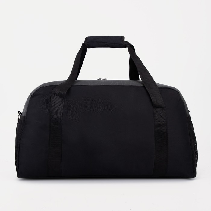 Сумка спортивная на молнии, отдел для обуви, наружный карман, большой размер, цвет серый Сумка спортивная на молнии, отдел для обуви, наружный карман, большой размер, цвет серый