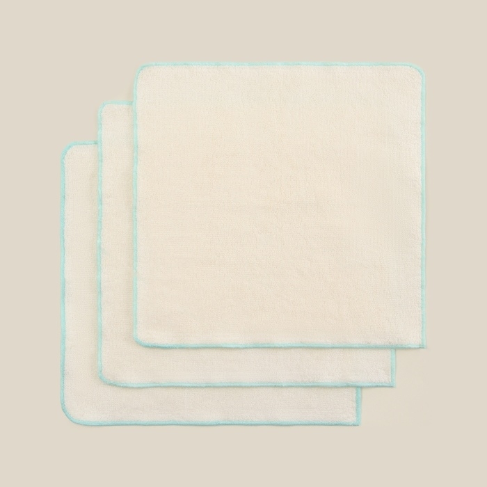 Набор салфеток SL HOME: Frame "Айвори" 30х30 см - 3 шт., 100% хлопок, 470 г/м2