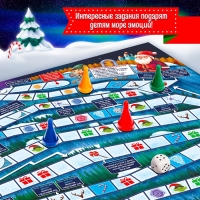 Настольная игра ходилка-бродилка для детей &laquo;Морозная гонка&raquo;, 2-4 игрока, 3+