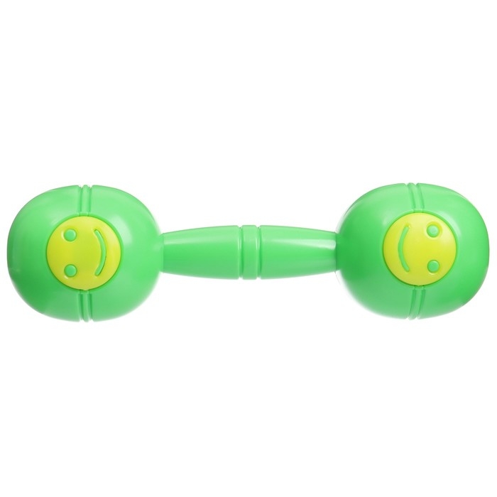 Погремушка «Перкуссия», шейкер, цвет синий/зеленый, Крошка Я Погремушка «Перкуссия», шейкер, цвет синий/зеленый, Крошка Я