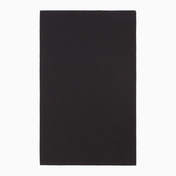 Набор кухонных полотенец "Доляна", цвет чёрный, 35х60см-2шт., 100% хл, вафля, 220 гр/м2