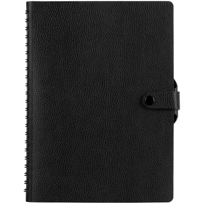 Ежедневник Strep Front на заказ, недатированный, черный