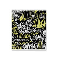 Тетрадь 96 листов в клетку, ErichKrause Graffity, обложка мелованный картон, матовая ламинация, УФ-лак, блок офсет 100% белизна, МИКС Тетрадь 96 листов в клетку, ErichKrause Graffity, обложка мелованный картон, матовая ламинация, УФ-лак, блок офсет 100% белизна, МИКС