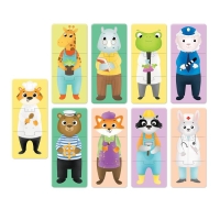 Пазлы 3 в 1 «Собирай и меняй: Такие разные професии», 9 пазлов, 27 деталей Пазлы 3 в 1 «Собирай и меняй: Такие разные професии», 9 пазлов, 27 деталей