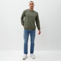 Джемпер мужской MINAKU: Basic line MAN  , цвет хаки, р-р 48