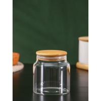 Банка стеклянная для хранения сыпучих продуктов BellaTenero «Эко», 550 мл, 10×10,5 см, с бамбуковой крышкой Банка стеклянная для хранения сыпучих продуктов BellaTenero «Эко», 550 мл, 10×10,5 см, с бамбуковой крышкой