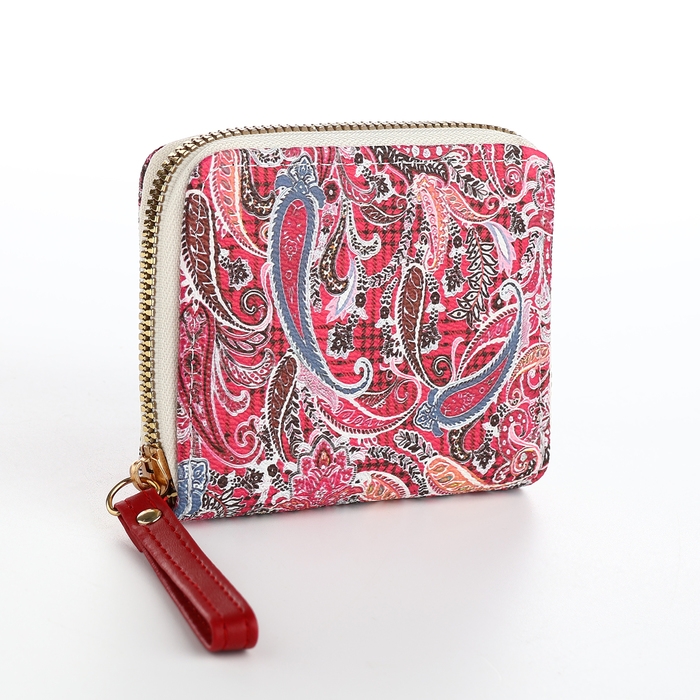 Кошелёк женский на молнии, цвет фуксия Кошелёк женский на молнии, цвет фуксия